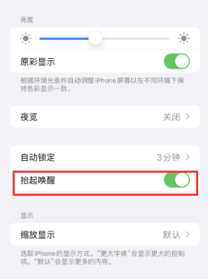 扬中苹果授权维修站分享iPhone轻点无法唤醒怎么办