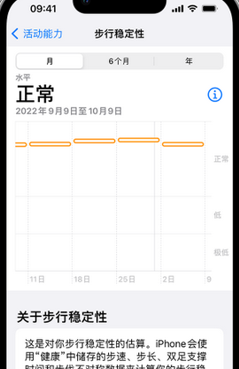 扬中iPhone手机维修如何在iPhone开启'步行稳定性通知'