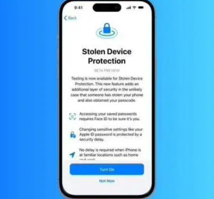 扬中苹果授权维修店分享被盗设备保护功能开启方法 