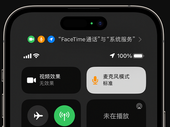 扬中苹果授权维修网点分享iPhone在通话时让你的声音更清晰 