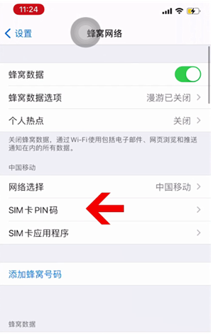 扬中苹果14维修网分享如何给iPhone14的SIM卡设置密码 