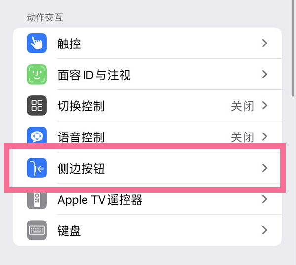 扬中苹果14维修店分享iPhone14 Plus侧键双击下载功能关闭方法 