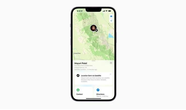 扬中苹果14维修分享iPhone14系列中 FindMy功能通过卫星分享位置方法教程 
